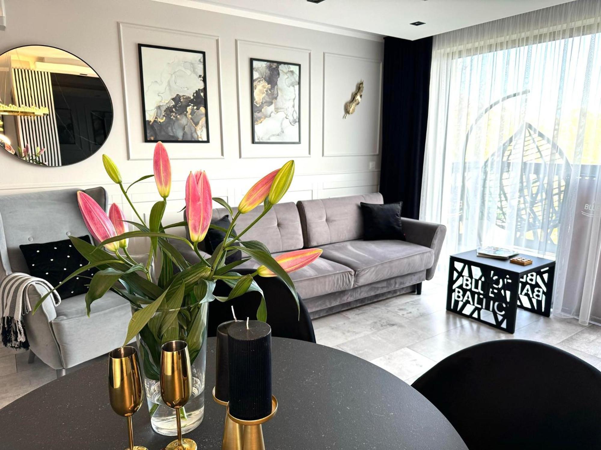 Blue Baltic Luksusowe Apartamenty Chlopy- Morze Kültér fotó