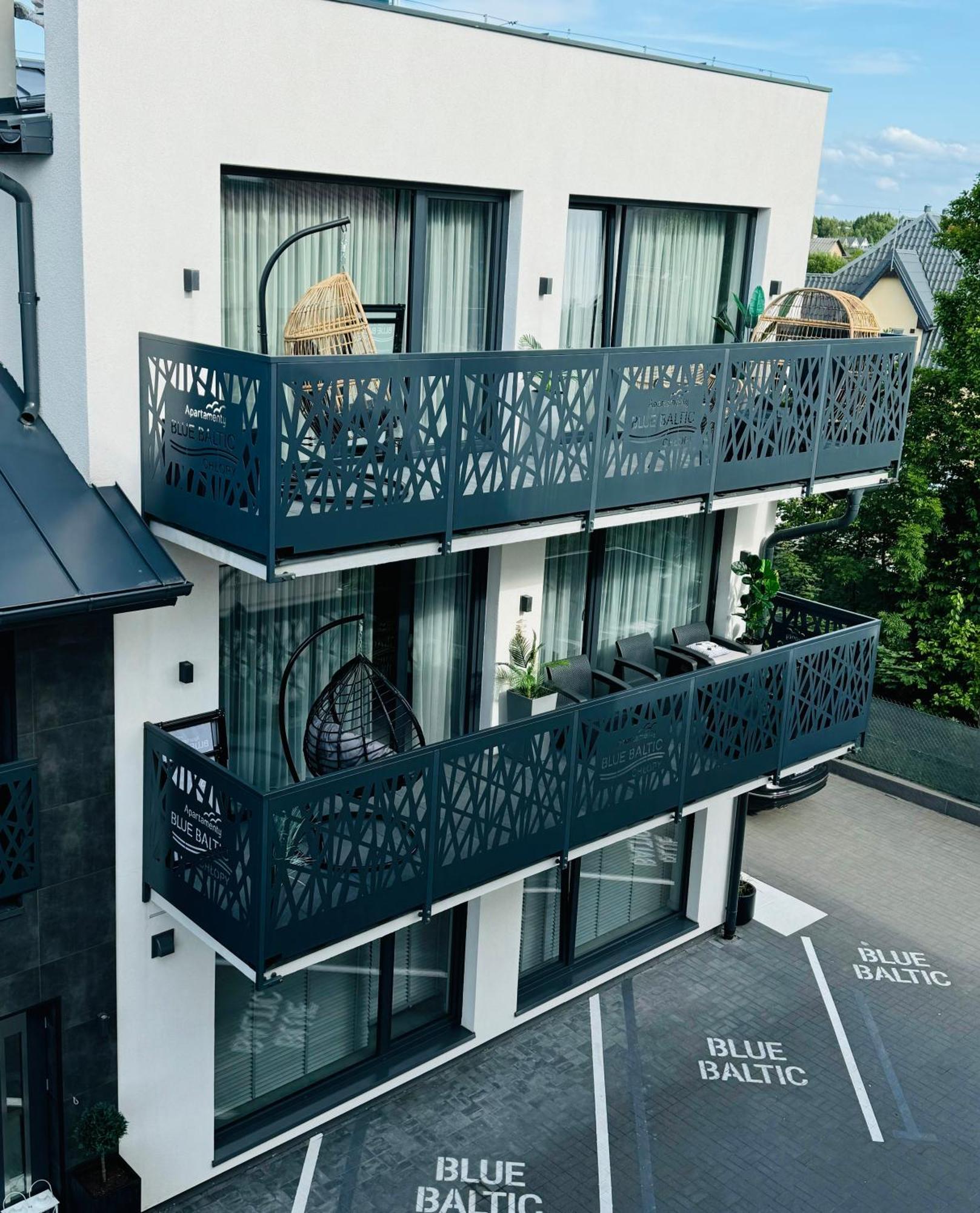 Blue Baltic Luksusowe Apartamenty Chlopy- Morze Kültér fotó
