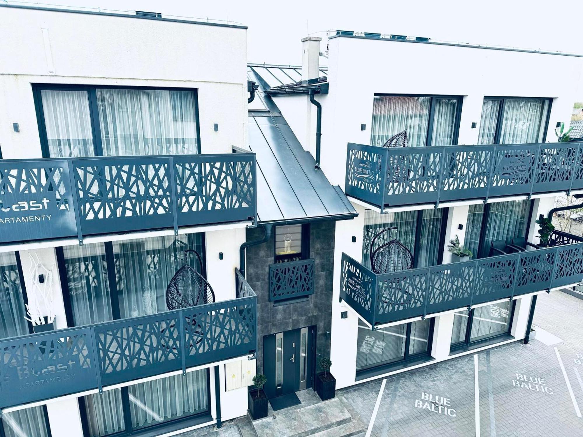 Blue Baltic Luksusowe Apartamenty Chlopy- Morze Kültér fotó