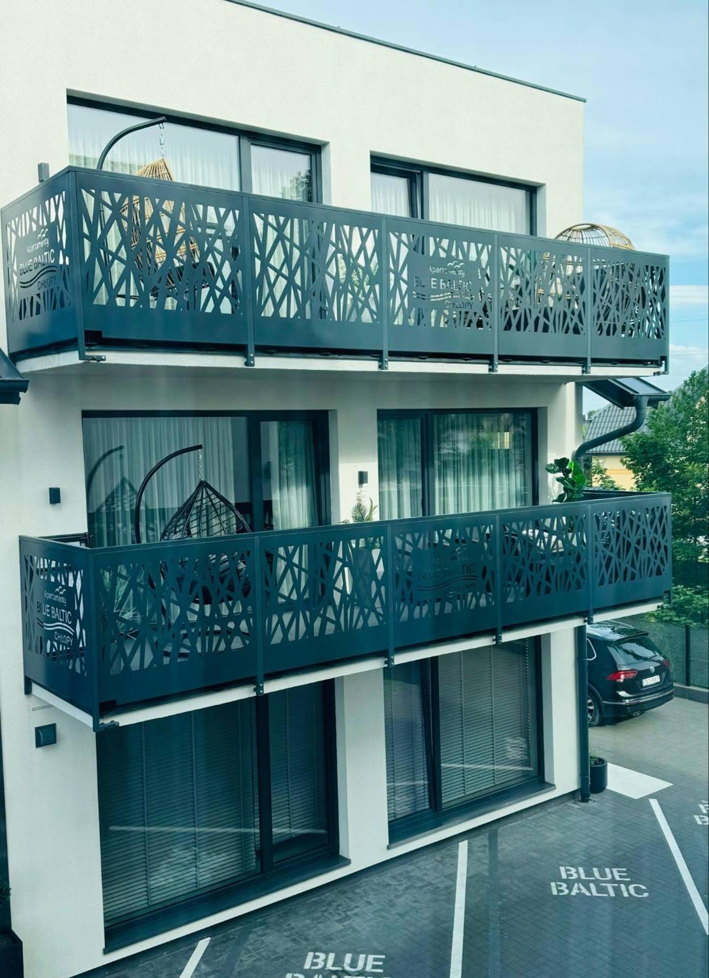 Blue Baltic Luksusowe Apartamenty Chlopy- Morze Kültér fotó
