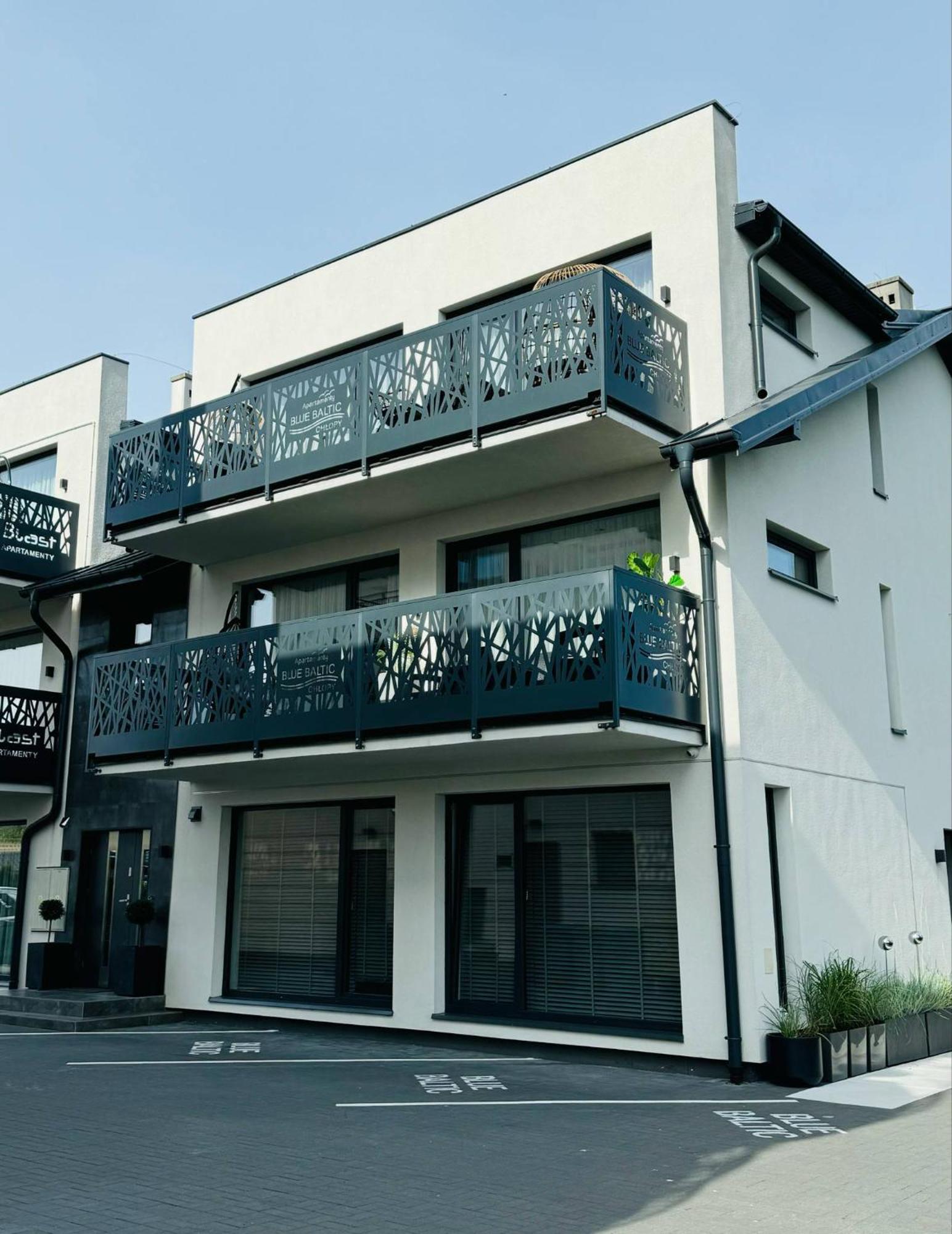 Blue Baltic Luksusowe Apartamenty Chlopy- Morze Kültér fotó