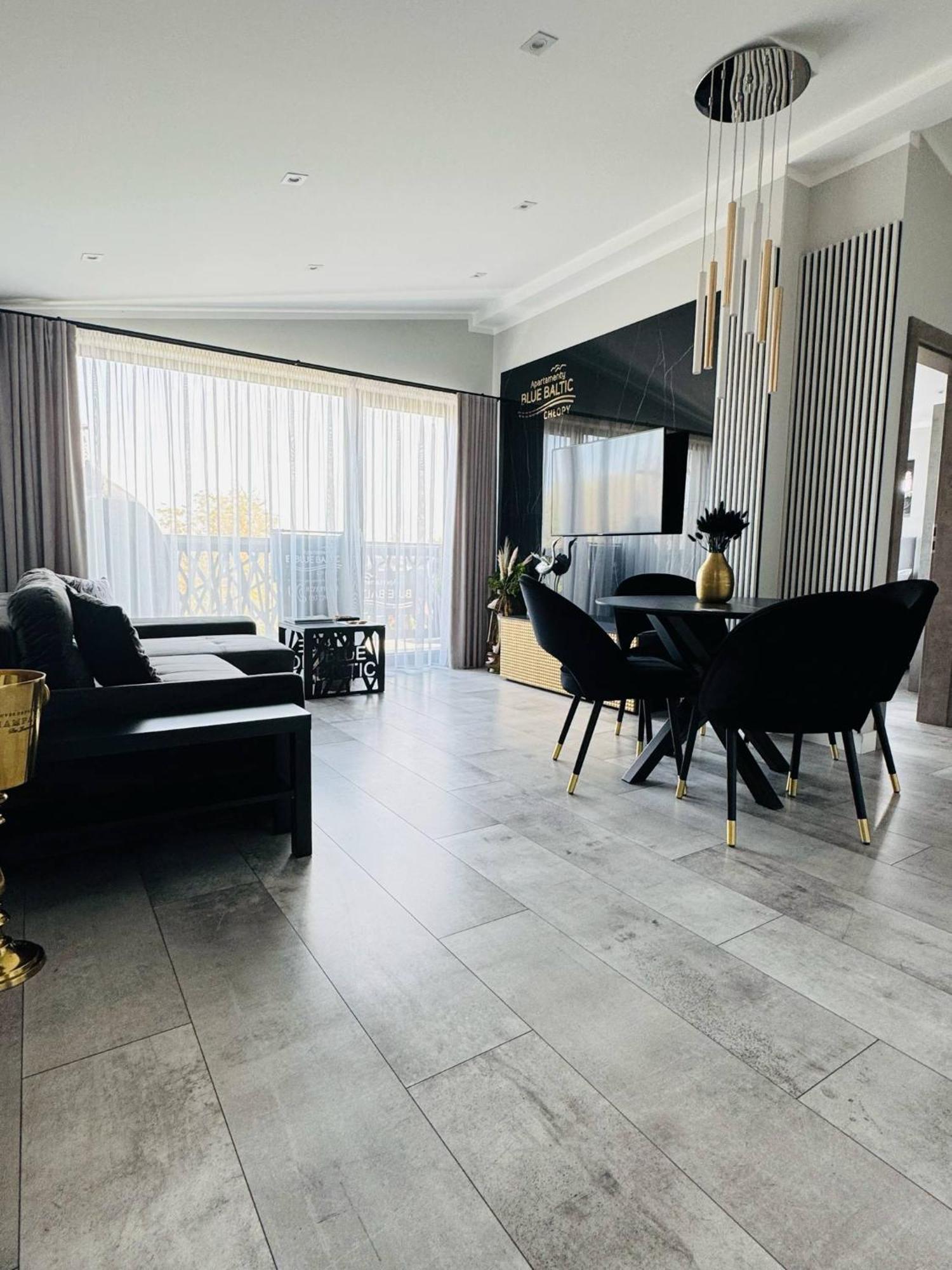 Blue Baltic Luksusowe Apartamenty Chlopy- Morze Kültér fotó